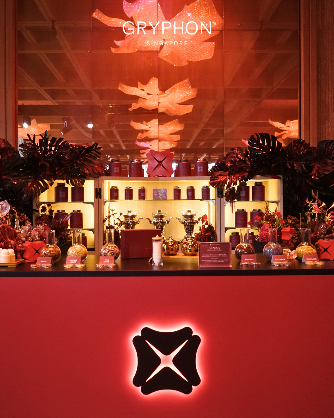 DBS Tea Blending and Cocktail/Mocktail Infused with Bespoke Blend.