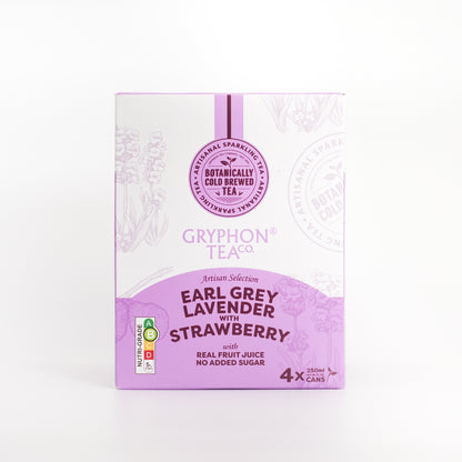 Earl Grey Lavender with Strawberry Cans (4 x 250ml)